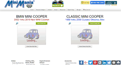 Desktop Screenshot of minimania.com