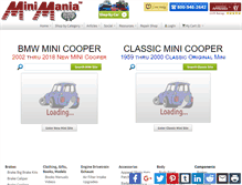 Tablet Screenshot of new.minimania.com